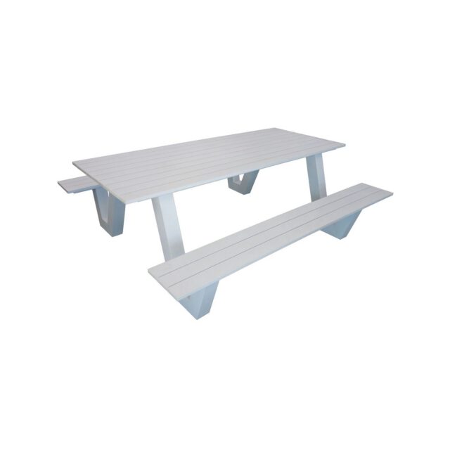 Hartman White Wave II Aluminium Bench Setting