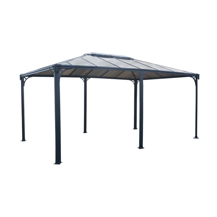 Canopia Martinique 4.92 x 3.59 x 2.85m Aluminium  frame DIY Gazebo Kit