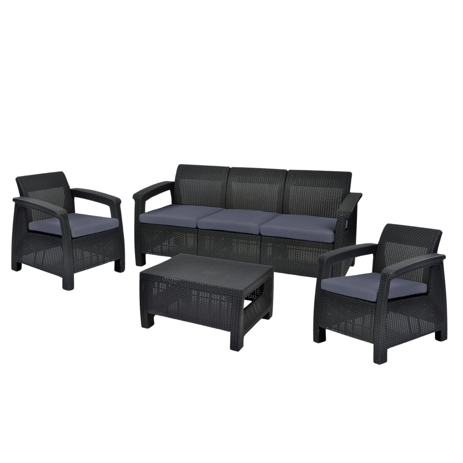 Keter Corfu 5 Seater Lounge Set