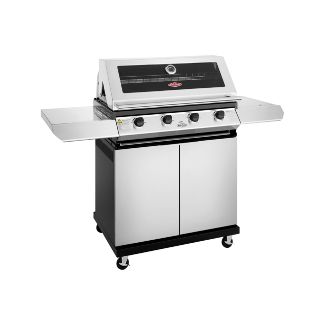 Beefeater 1200 Series 4 Burner Stainless Steel BBQ with Side Burner
