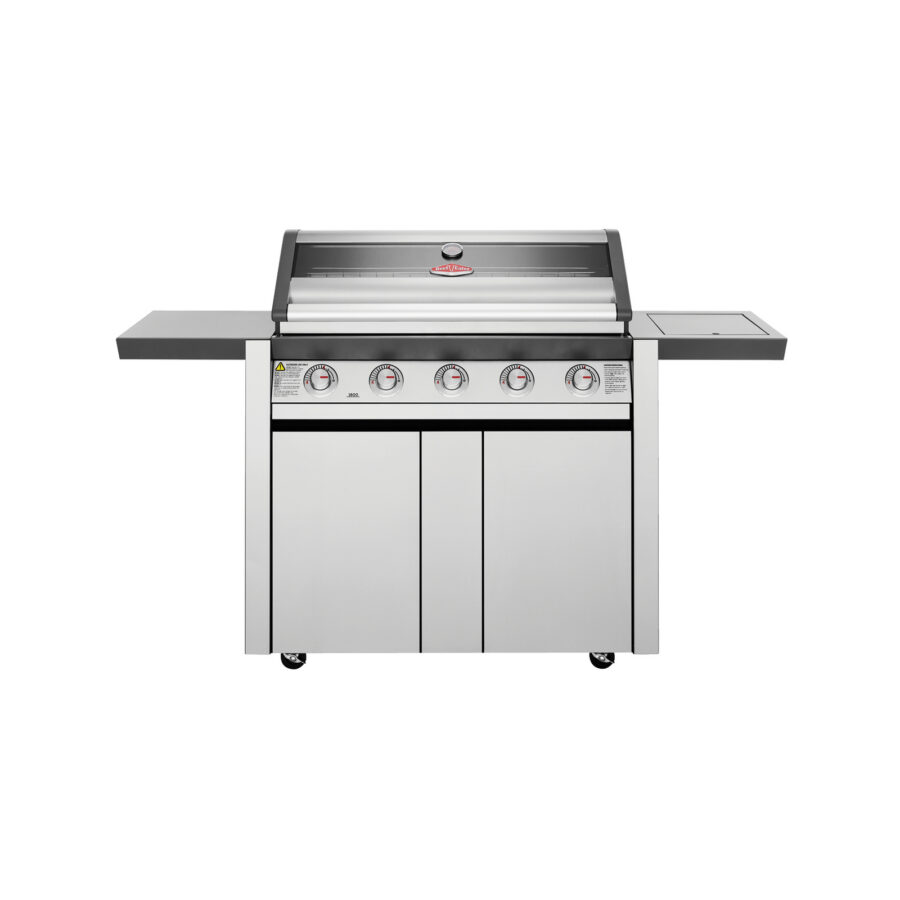 Beefeater 1600 Series 5 Burner Stainless Mobile BBQ
