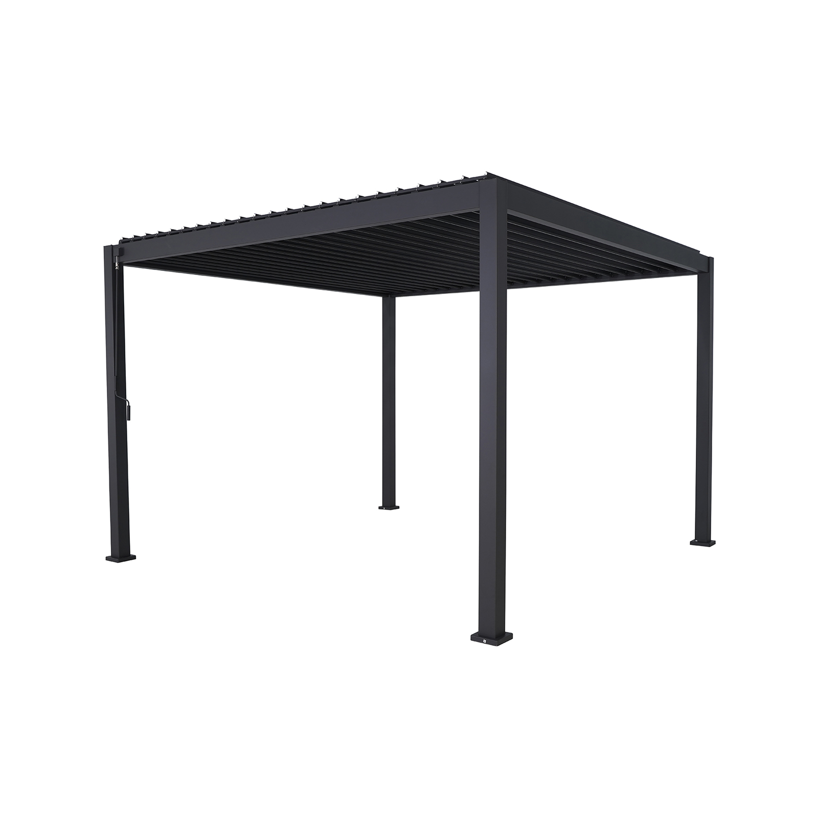 Mimosa 3 x 3m Lava Portsea Louvre Semi Permanent Gazebo
