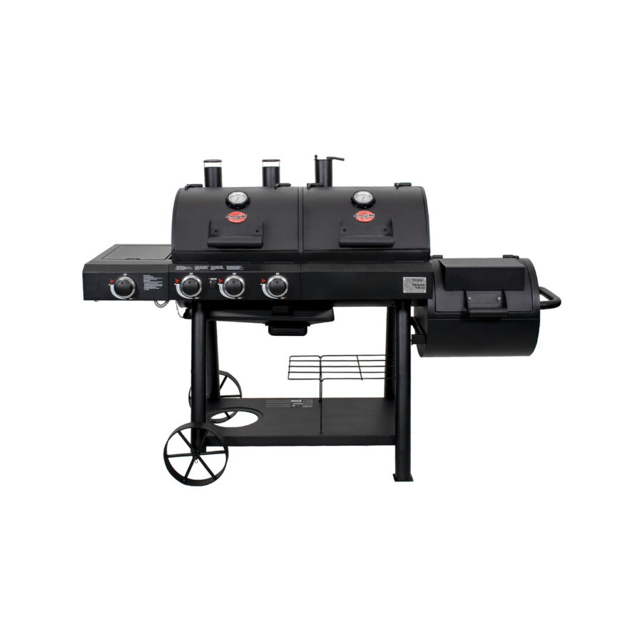 Char-Griller Texas Trio Gas And Charcoal Grill