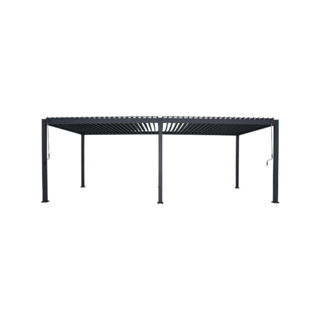Coolaroo 3.6 x 7.2m Charcoal Fairhaven Gazebo