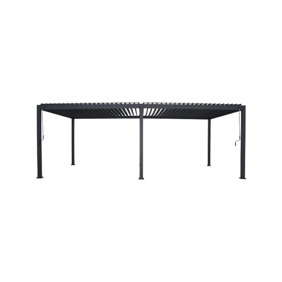 Coolaroo 3.6 x 7.2m Charcoal Fairhaven Gazebo