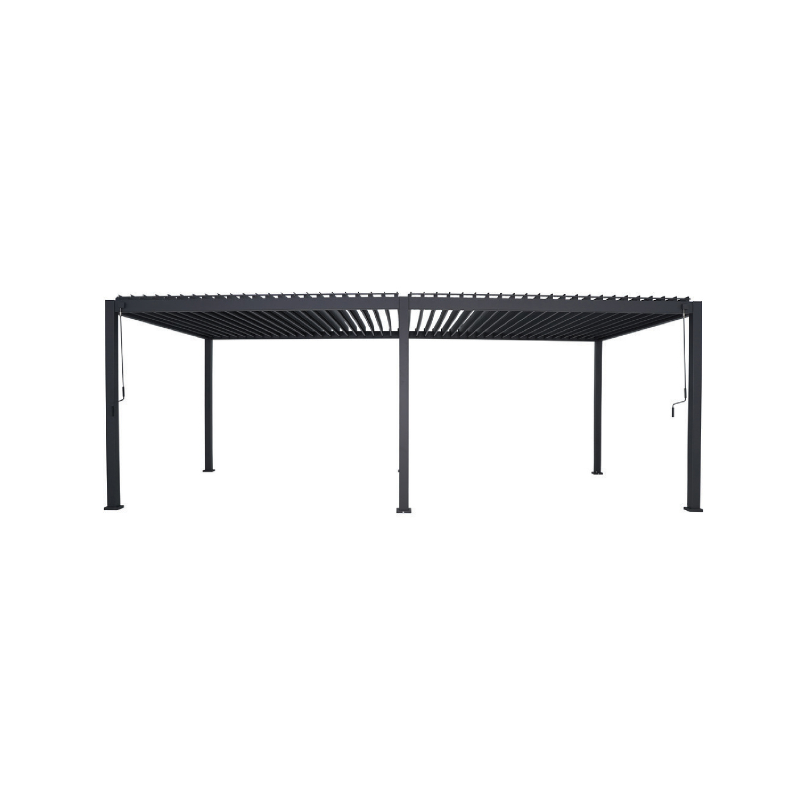 Coolaroo 3.6 x 7.2m Charcoal Fairhaven Gazebo