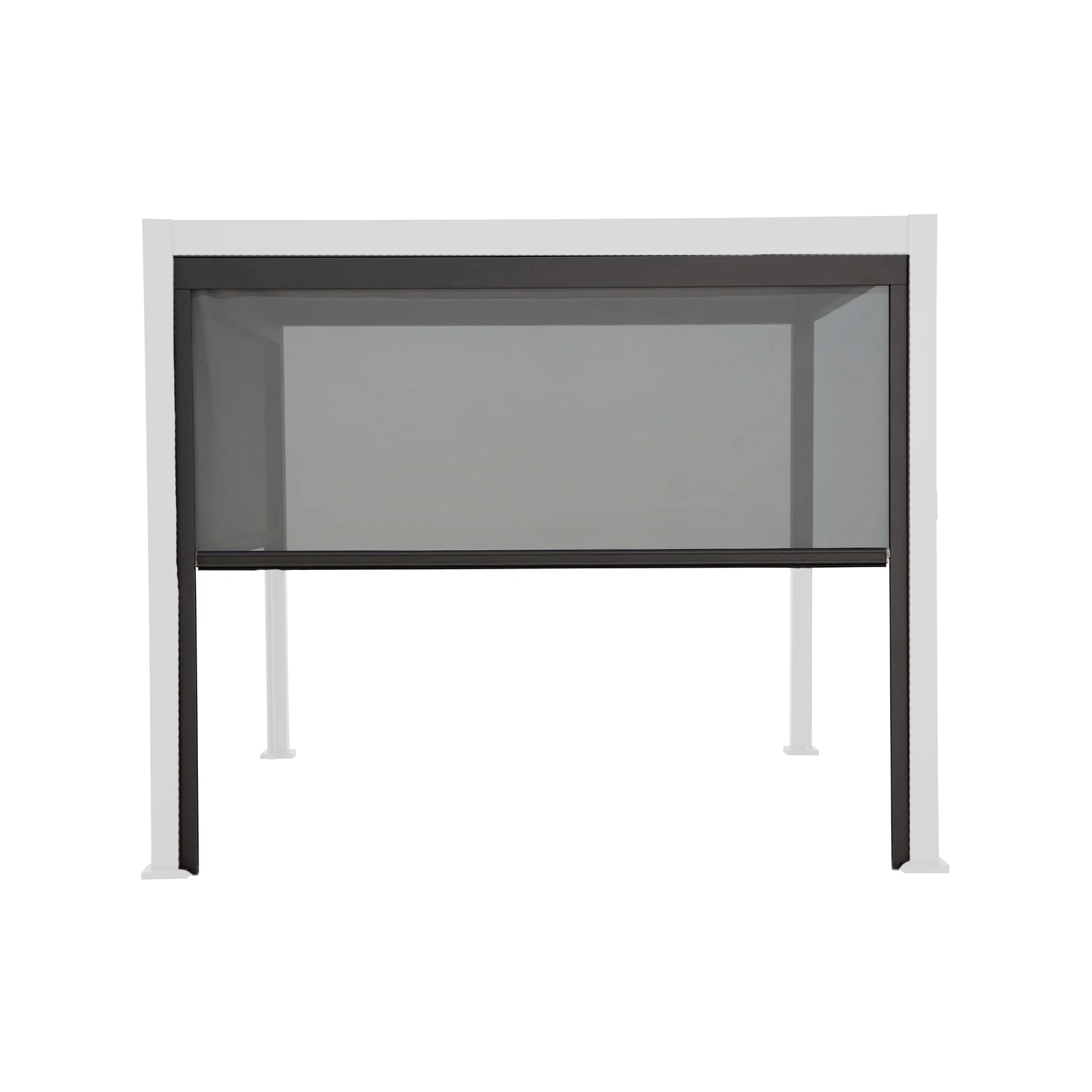 Coolaroo 3.6m Charcoal Screen Attachment - Suitable For The Fairhaven Gazebo