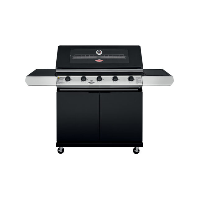 BeefEater 1200 Series 5 Burner Black Mobile BBQ