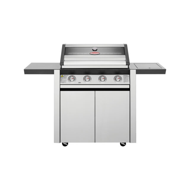 BeefEater 1600 Series 4 Burner Stainless Steel Mobile BBQ