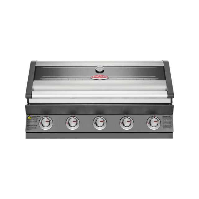 BeefEater 1600 Series 5 Burner Dark Built In BBQ
