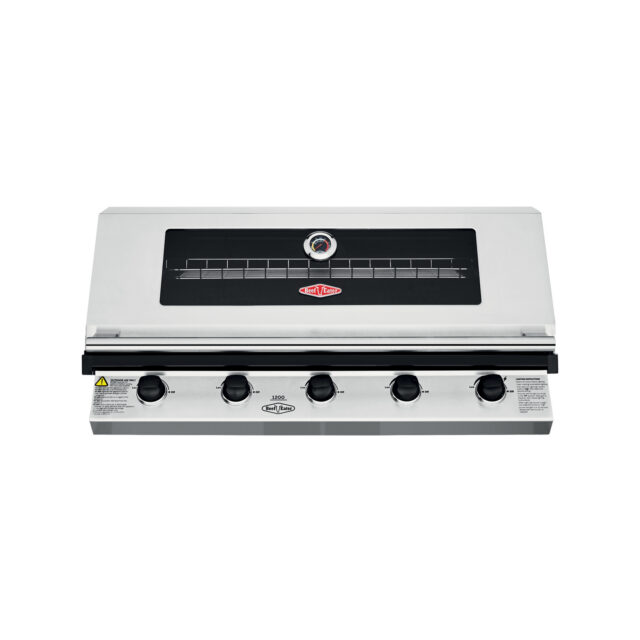 BeefEater 1200 Series 5 Burner Stainless Steel Built In BBQ