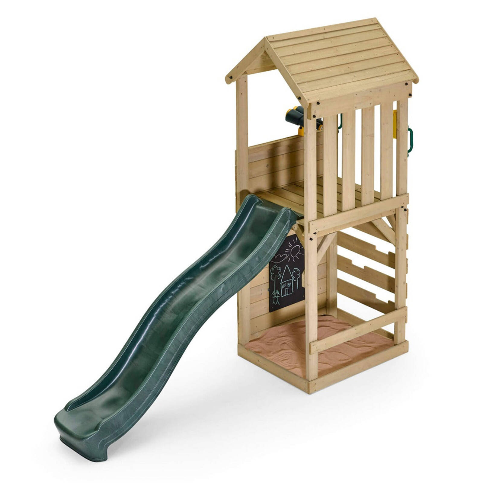 Plum Play Au Lookout Tower Playcentre Wooden Climbing Frame For Kids Outdoor