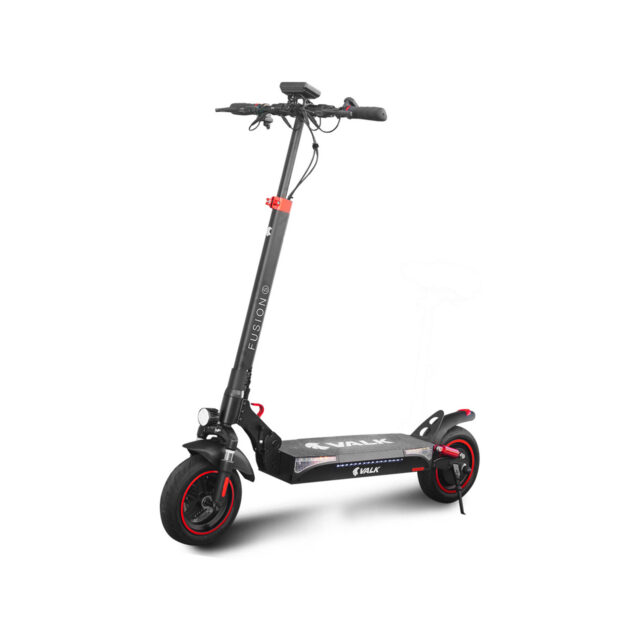 VALK Fusion 5 Electric Scooter, 500W, AU Compliant, 48V 13Ah Lithium, 50km Range, 40km/h, Quad Shocks, 10 inch Tyres