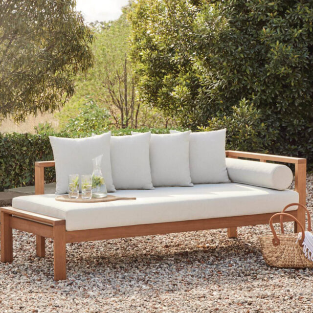 Mimosa Santo Timber Daybed with Cushion