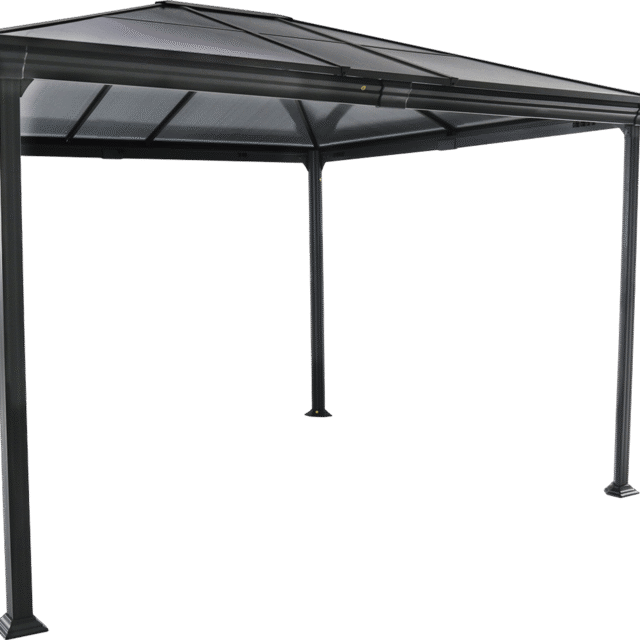 Mimosa 3 x 3.6m Charcoal Palermo Gazebo