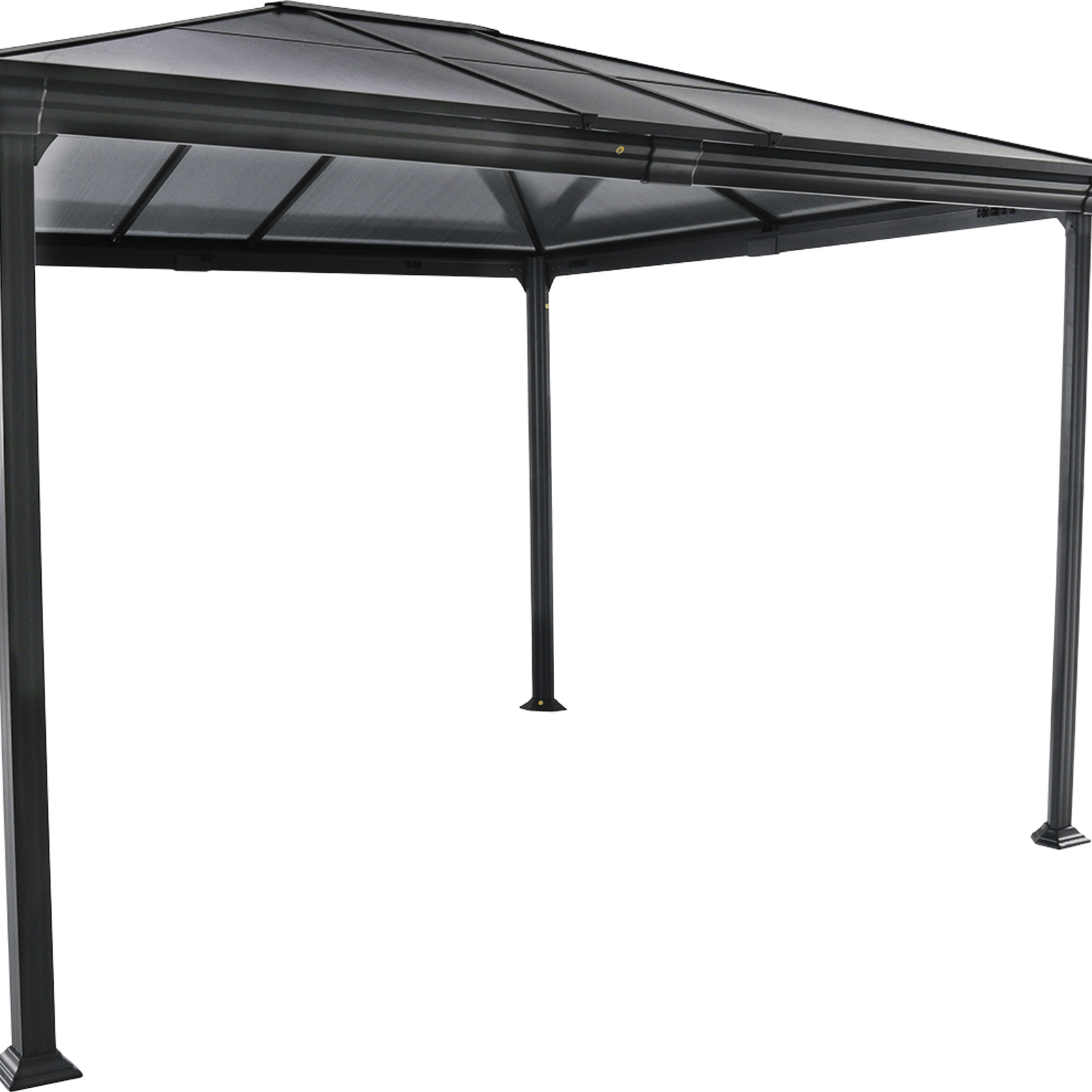 Mimosa 3 x 3.6m Charcoal Palermo Gazebo