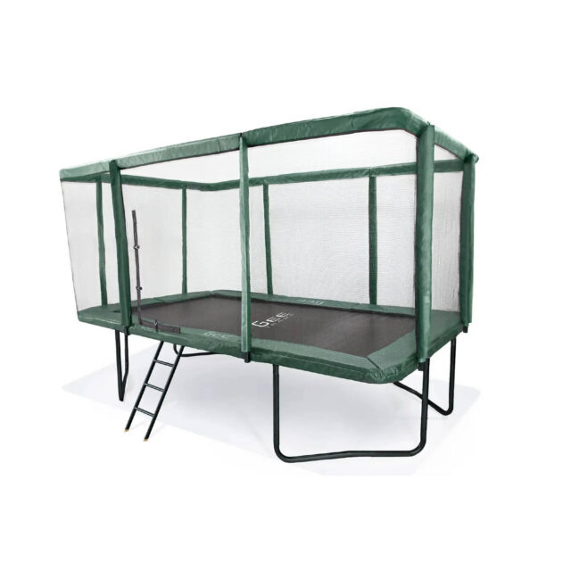 Geetramp Force 9ft X 14ft Rectangle Trampoline - Black Edition - Standard