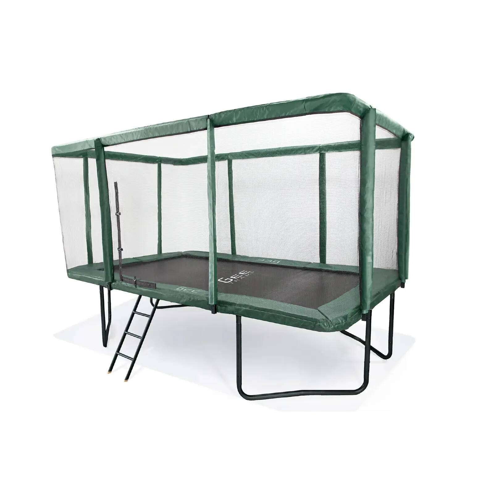 Geetramp Force 9ft X 14ft Rectangle Trampoline - Black Edition - Standard