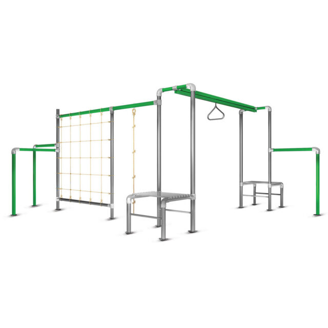 Lifespan Kids Junior Jungle Monsoon - Flying Fox with Climbing Net & Rope