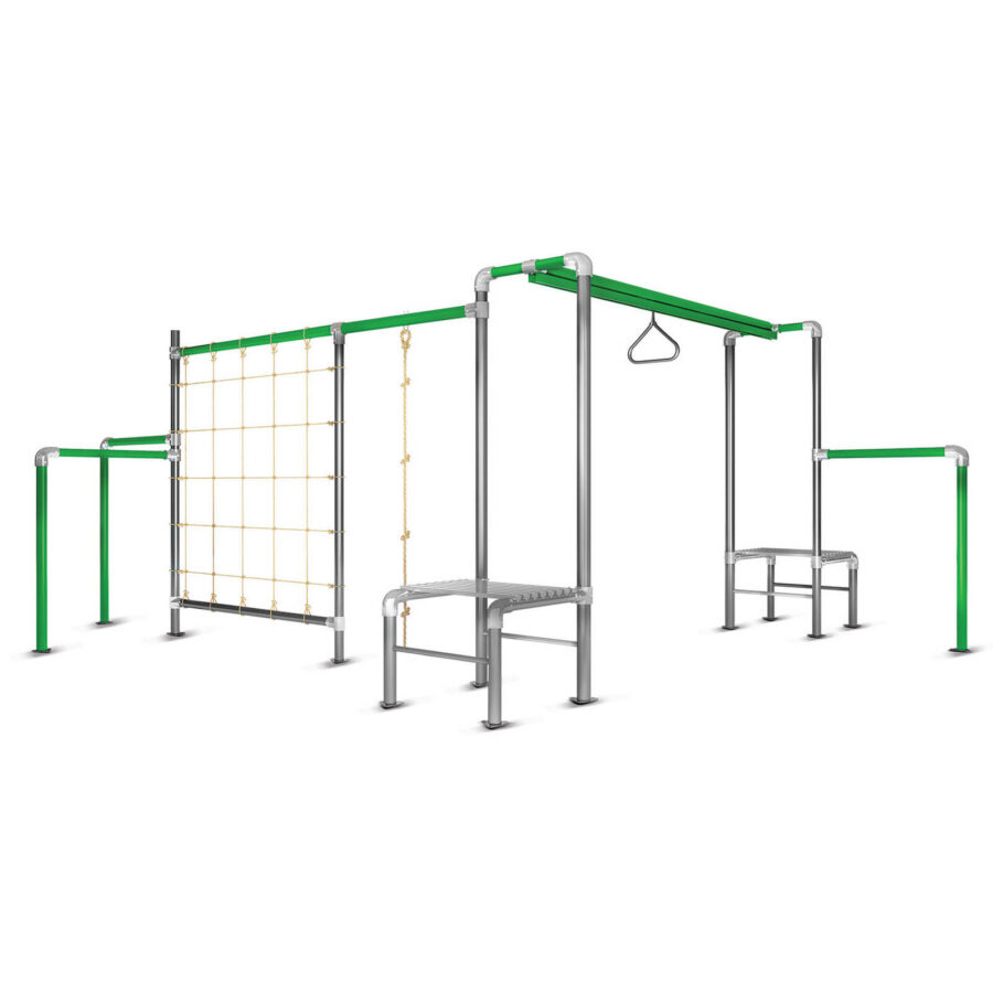 Lifespan Kids Junior Jungle Monsoon - Flying Fox with Climbing Net & Rope