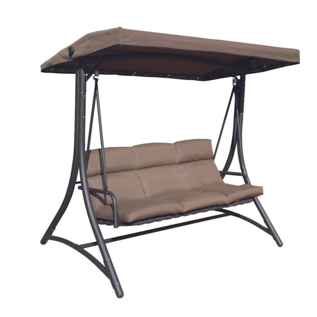 Hartman 3 Seater Dune Opus Steel Cushion Swing